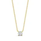 Alier Studio Aura Diamond Solitaire Halsband Guld 0,25 ct. AS005