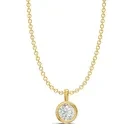 Alier Studio Elise Diamond Solitaire Halsband Guld 0,25 ct. AS007