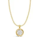 Alier Studio Elise Solitaire Halsband Guld 0,50 ct. AS008