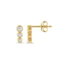 Alier Studio Liora Diamond Drop Örhängen Guld 0,26 ct. AS012