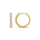 Alier Studio Alma Diamond Hoops Örhängen Guld 0,50 ct. AS016