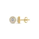 Alier Studio Sol Diamond Studs Örhängen Guld 1,04 ct. AS017
