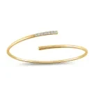 Alier Studio Luna Diamond Bangle Armband Guld 0,33 ct. AS023
