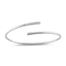Alier Studio Luna Diamond Bangle Armband Vitguld 0,33 ct. AS024
