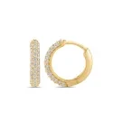 Alier Studio Noa Diamond Hoop Örhängen Guld 0,38 ct. AS026