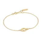 Ania Haie Making Waves Armband Guldpläterad Silver B044-01G