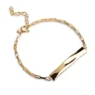Enamel Noel Armband Guldpläterad Silver B134G