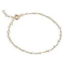 Enamel Lola Daisy Armband Guldpläterad Silver B66G_2-2