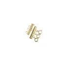 Blanca Spacer Halsband 18 kt. Guldpläterad Rostfritt Stål KXD0940