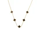 SKØR Clove Black Halsband Rostfritt Stål SK0020