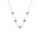SKØR Clove Pink Halsband Rostfritt Stål SK0021