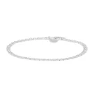 IX Studios Curb Marina Armband Silver DMV0338SL
