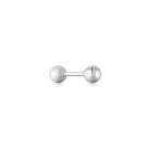 Ania Haie Sphere Barbell Örhängen Single Silver E035-02H