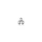 Ania Haie Triple Ball Barbell Örhängen Single Silver E035-03H
