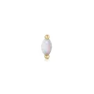 Ania Haie Kyoto Opal Marquise Örhängen Single Silver E035-12G