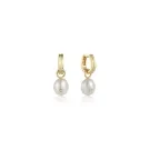 Ania Haie Pearl Power Örhängen Guldpläterad Silver E043-04G