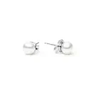 Gaura Natural Pearls Pearl Örhängen Silver EFB06-N