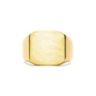 IX Studios Octagon Signet Ring Guldpläterad Silver DMN0290GD