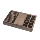 Blanca Smycken Bricka Brun 0000337