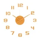 Karlsson DIY Sunset Numbers Väggklocka KA6001YE