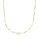 Ania Haie Pearl Power Halsband Guldpläterad Silver N043-05G