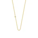 Julie Sandlau Anchor Chain Halsband Guldpläterad Silver NL549-45