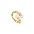 Ania Haie Modern Muse Ring Guldpläterad Silver R054-05G