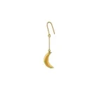 Jane Kønig Small Half Moon NO. 2 Örhängen Single Guldpläterad Rostfritt Stål SHME-AW26-SS-G