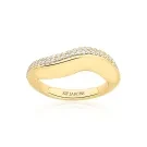Sif Jakobs GLORENZA Ring Guldpläterad Silver SJ-R2483-CZ-YG