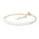 Gaura Natural Pearls Pearl Armband Guldpläterad Silver SK19221GYB