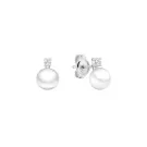 Gaura Natural Pearls Pearl Örhängen Silver SK24469E