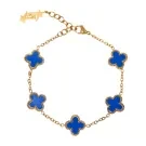 SKØR Clove Blue Armband Rostfritt Stål SK0017