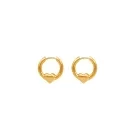 IX Studios IX Soul Örhängen Guldpläterad Silver DMB0368GD-PAIR