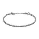 Tom Morris Wheat Chain Armband Rostfritt Stål TM00016