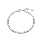 Velara Lione Tennis Armband Rostfritt Stål VLR1030-SP