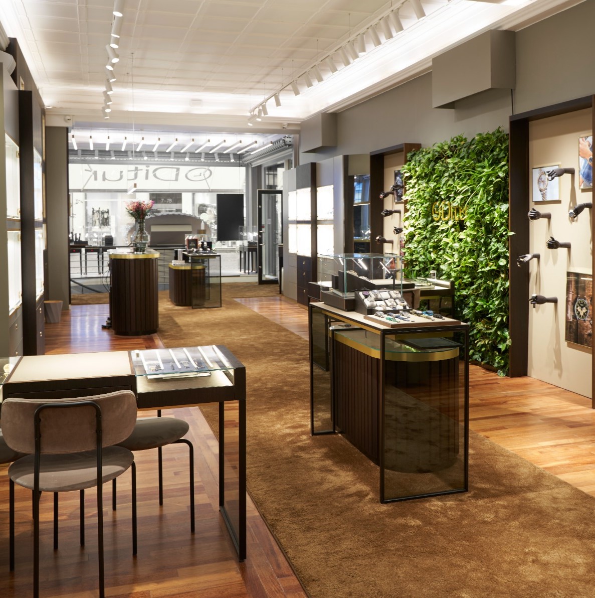 Ditur-butiken i Århus från insidan