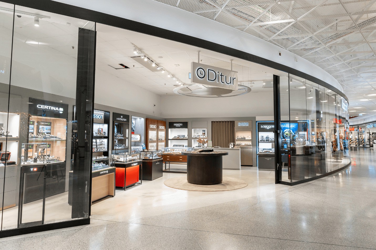 Ditur Emporia-butiken från utsidan