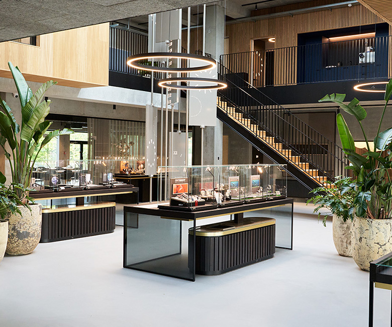 Ditur-butiken i Hasselager från insidan